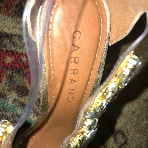 Gold Rhinestone heels - Picture 5 of 6